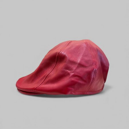 Coppola in ecopelle rosso