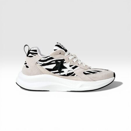 2STAR Sneakers run star zebrato ghiaccio